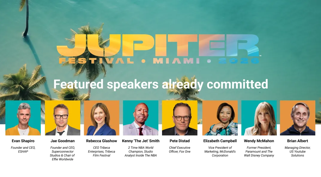 Jupiter Festival Miami Future Speakers Poster